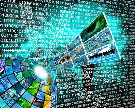 High technology sector Stock Illustration