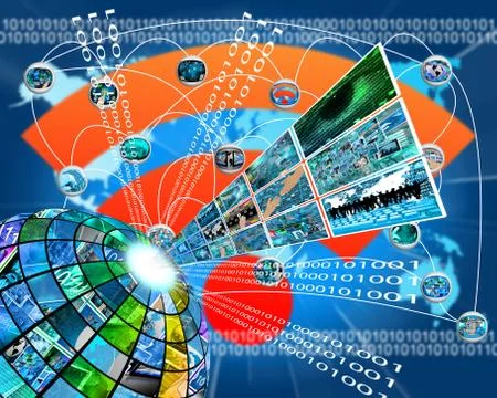 High technology sector Stock Illustration