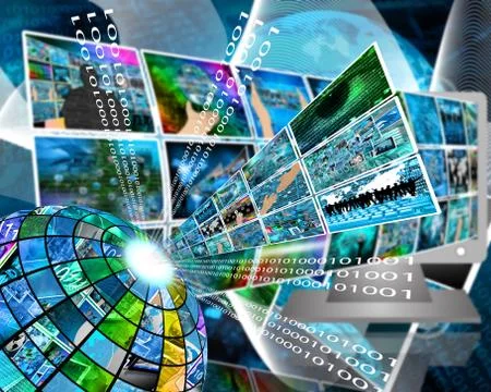High technology sector Stock Illustration