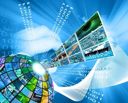 High technology sector 스톡 일러스트
