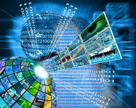 High technology sector Stock Illustration