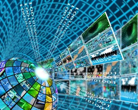 High technology sector Stock Illustration