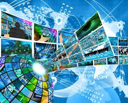 High technology sector Stock Illustration