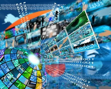 High technology sector Stock Illustration