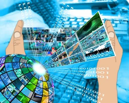 High technology sector Stock Illustration