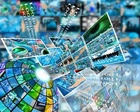 High technology sector Stock Illustration