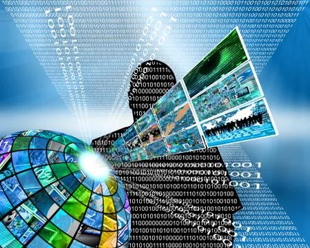 High technology sector Stock Illustration