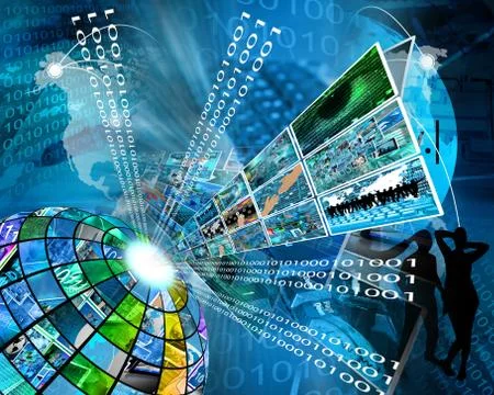 High technology sector 스톡 일러스트