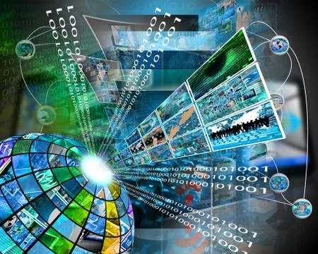 High technology sector Stock Illustration