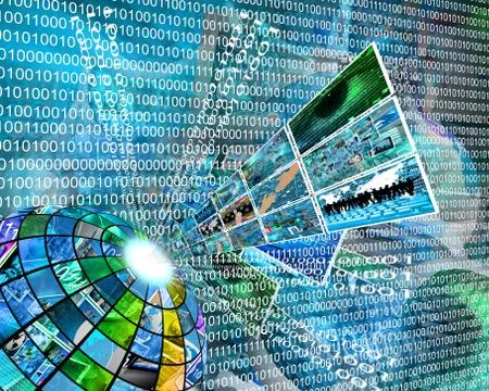 High technology sector Stock Illustration