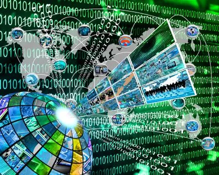 High technology sector Stock Illustration