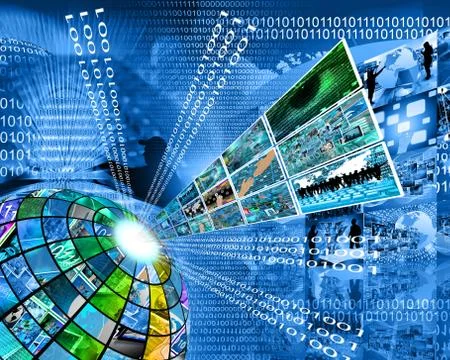 High technology sector Stock Illustration