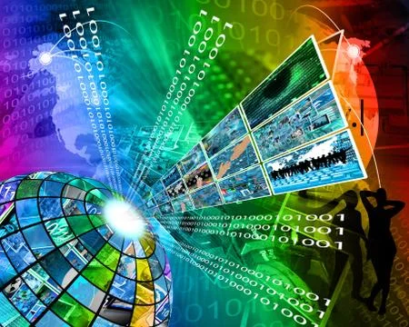 High technology sector Stock Illustration