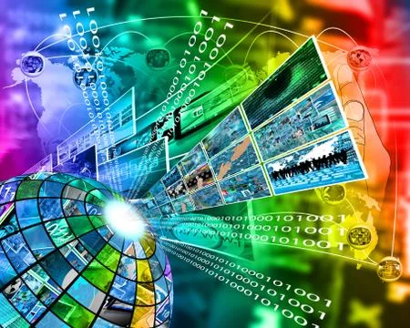 High technology sector Stock Illustration