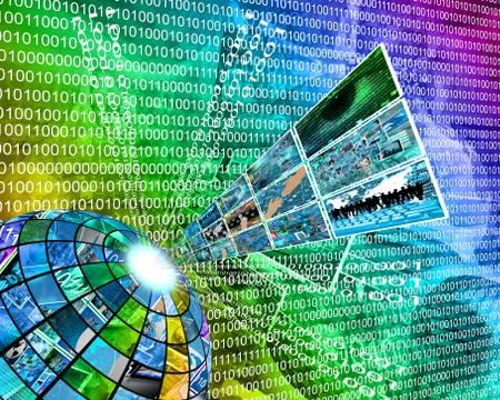 High technology sector Stock Illustration