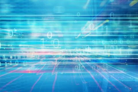 High technology transmitting data and information's backdrop concept series イラスト素材