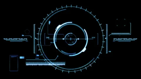 High technology viewfinder Stock Footage 38499032