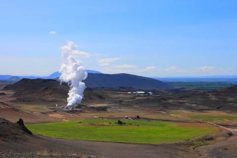 High-temperature area Stock Photos