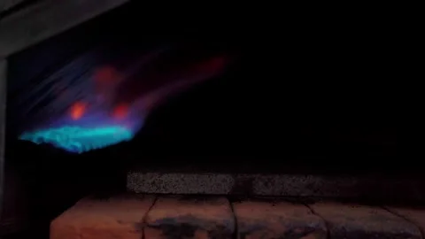 High-temperature gas oven Stock Footage 299460736