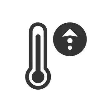 High Temperature Icon Stock Illustration