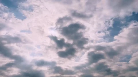 High Tempo Cloud Movement &amp; Rising Sun Timelapse Stock Footage 251756675