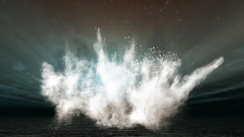 High tide Stock Illustration