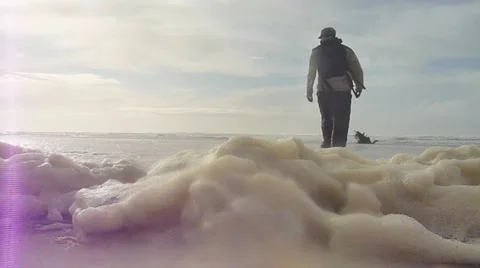 High Tide Journey Stock Footage 10884841