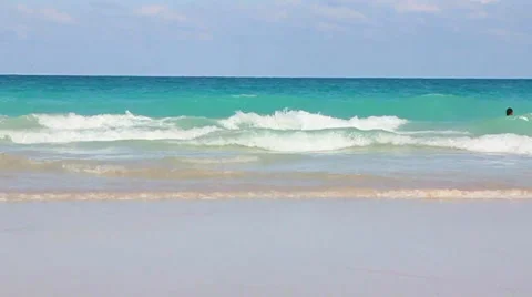 High Tide on Miami Beach Vídeos de archivo 37694836