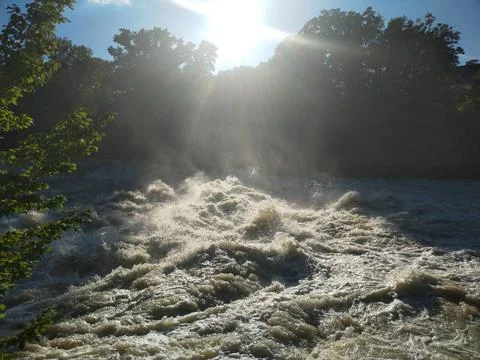 High tide Stock Photos