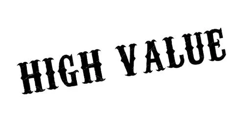 High Value rubber stamp Stock Illustration