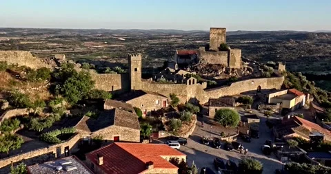 High view to the castle 스톡 동영상 143263731