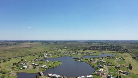 High View Country Stock Footage 117466436