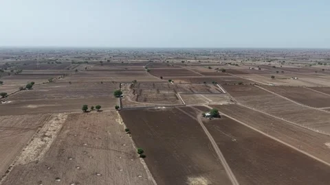 High view drone tracking shot surveying an eco power plant infrastructure Stock-Footage 337247370