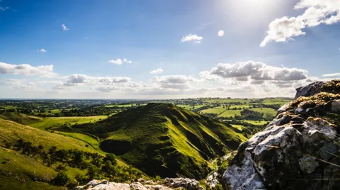 High View Mountain Panorama Stock Footage 43010422