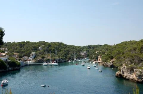 High view over figuera Foto stock