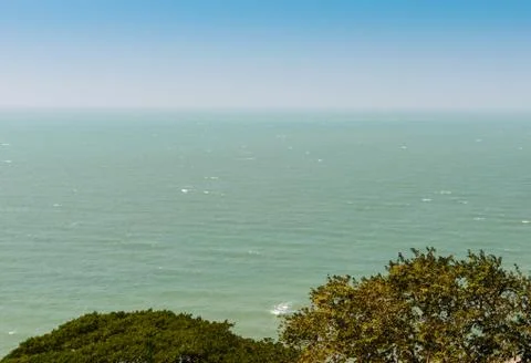 High view of the see Stock Photos