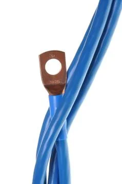 High-voltage cable Stock Photos