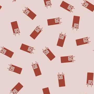 High voltage capacitor electronic component glyph vector seamless pattern Illustrazione stock