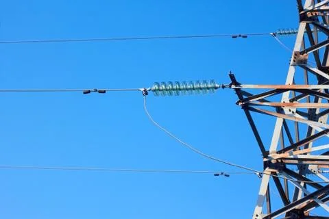 High-voltage electrical equipment Stock Photos