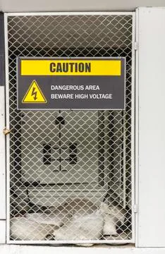 High Voltage Gate 写真素材