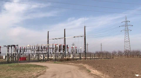 High-voltage lines Vidéo 35760368