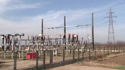 High-voltage lines Vidéo 35768288