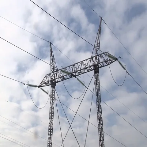 High-voltage lines Vidéo 69517446