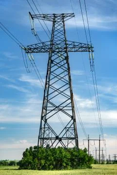 High voltage post or High voltage tower Photos