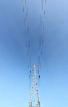 High voltage post Stock Photos