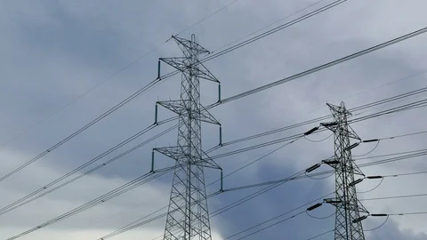 High voltage power Stock Footage 77477384