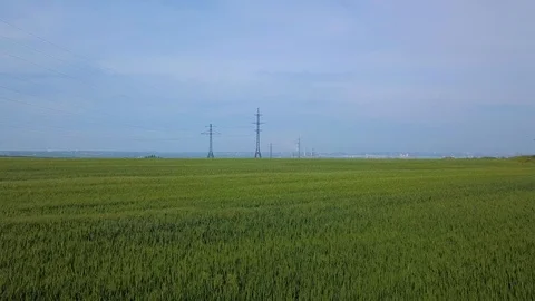 High-voltage power pylon Stock Footage 109476109