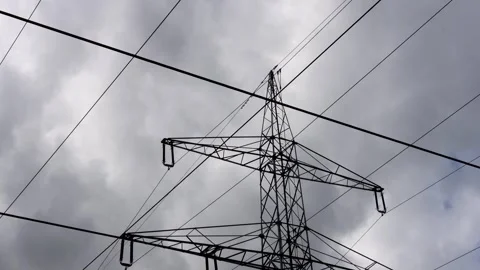 A high voltage road video Stock Footage 249119873