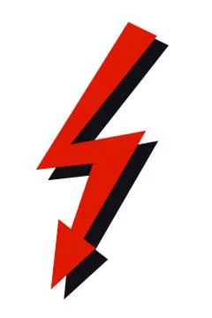 High voltage sign Stock Illustration