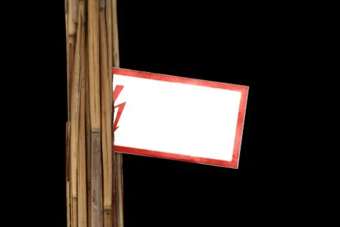 High voltage simbol Stock Photos